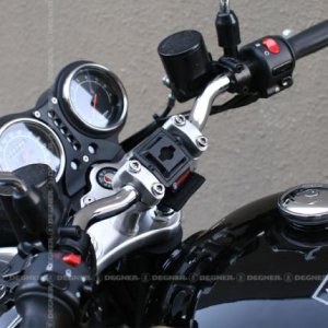 画像7: 【営業日12時までのご注文で即日発送★送料無料】DEGNER（デグナー）★ NB-35 ナビ等を収納可能 簡単脱着 ハンドルポーチ NB-35