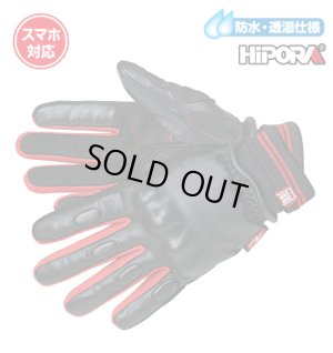 画像1: 【送料無料】ラフ＆ロード★CKニットカフウインターレザーグローブ