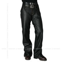 【送料無料★WEB正規代理店】デグナー(DEGNER)★レザーチャップス/LEATHER CHAPS（ブラック）