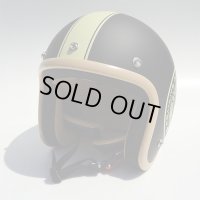 【送料無料】アークス★ SNOOPY ジェットヘルメット バイカーマットブラック/アイボリー 57-59cm[SNJ-19]
