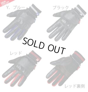 画像2: 【送料無料】ラフ＆ロード★CKニットカフウインターレザーグローブ