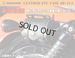 画像1: 【デグナーWEB正規代理店】デグナー(DEGNER)★レザーETCケース/LEATHER ETC CASE（ブラック）