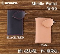 【送料無料★デグナーWEB正規代理店】デグナー(DEGNER)★ミドルウォレット/MIDDLE WALLET