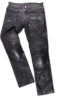 【送料無料★デグナー認定WEB正規代理店】デグナー(DEGNER)★メンズカップ付レザーパンツ MEN'S LEATHER PANTS WITH CUP(ブラック)