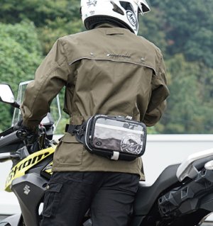 画像4: 【送料無料】ラフアンドロード ★RR9461  タンクバッグにもウエストバッグにもなる 2WAYバッグ F-ウエスタブルタンクポーチEX 