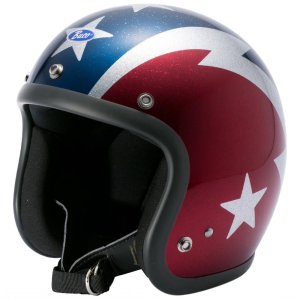 画像1: 【送料無料】BUCO(ブコ)★ヘルメット サンダーボルト2022 レッド/ブルー THUNDERBOLT 2022