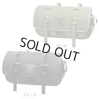 【送料無料★デグナーWEB正規代理店】 ★デグナー (DEGNER) ★ ミリタリー テイスト マフラー側 対応 テキスタイル サドルバッグ / MILITARY TASTE TEXTILE SADDLEBAG NB-183