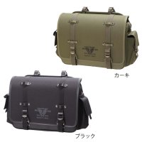 【営業日12時までのご注文で即日発送★送料無料★デグナー認定WEB正規代理店】デグナー (DEGNER) ★ NB-132 ミリタリーテイスト ナイロン サドルバッグ / MILITARY TASTE NYLON SADDLEBAG