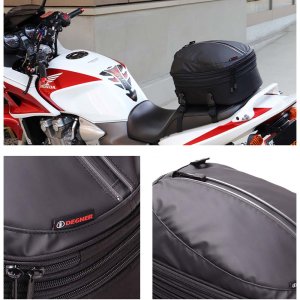 画像4: 【送料無料★デグナー認定WEB正規代理店】デグナー (DEGNER) ★ NB-50A シートバッグ SHEET BAG ブラック