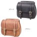 画像1: 【送料無料★デグナー認定WEB正規代理店】デグナー(DEGNER)★レザーサドルバッグ LEATHER SADDLEBAG (1)