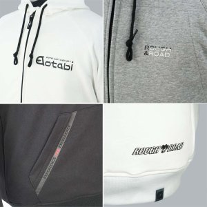 画像3: 【送料無料】ラフ&ロード (ROUGH&ROAD) ★ラフライドZIPパーカー RR1003