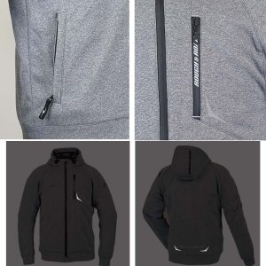 画像5: 【送料無料】ラフ&ロード (ROUGH&ROAD) ★ RR7243 エアスルーライディングフーディフルプロテクション(肩・肘・脊椎・胸)標準装備