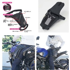 画像6: 【営業日12時までのご注文で即日発送★送料無料】 ラフ&ロード ★ RR5669 ウエスト横装着 ホルスターウエストバッグ