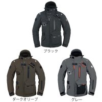 【送料無料】 ラフ＆ロード (ROUGH&ROAD) RR7252 ウォーターシールドコマンドジャケット オールシーズン対応 防風 防水 透湿 肩・肘・脊椎パッド 標準装備