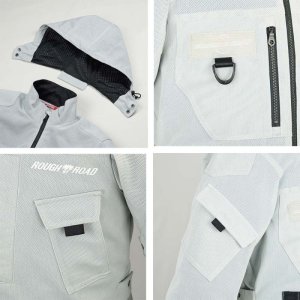 画像4: 【送料無料】ラフ&ロード (ROUGH&ROAD)★ RR7349 マウンテンメッシュパーカー