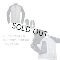 【送料無料】 ラフ＆ロード (ROUGH＆ROAD) ★ RR7558HP アーマージャケット ハードパッドセット 吸水速乾 UVカット