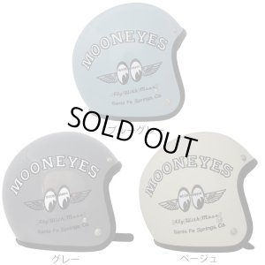 画像1: 【送料無料★オリオンエース公認WEBSHOP】ムーンアイズ (MOONEYES) ★ ジェットヘルメット FLY WITH MOON SG規格(全排気量対応) ロゴ入り収納袋付 OMH-029