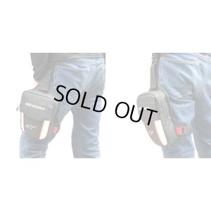 画像2: 【送料無料】 アルパインスターズ (Alpinestars) ★アクセスサイバッグ バイク用 ACCESS THIGH BAG ブラック-ブラック 6108121