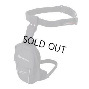 画像1: 【送料無料】 アルパインスターズ (Alpinestars) ★アクセスサイバッグ バイク用 ACCESS THIGH BAG ブラック-ブラック 6108121