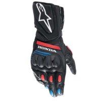 【営業日12時までのご注文で即日発送★当店在庫有★送料無料】 【alpinestars×HONDA】HONDA SP-8 v3 LEATHER GLOVE ホンダエスピーエイトブイスリーレザーグローブ