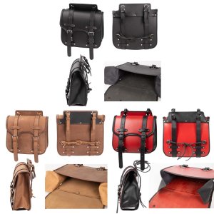 画像7: 【送料無料★デグナー認定WEB正規代理店】デグナー (DEGNER) ★ レザー サドルバッグ LEATHER SADDLEBAG SB-55