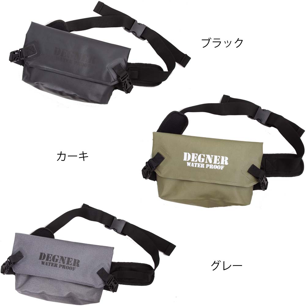 送料無料 デグナー Degner 防水コンパクトウエストバッグ 2 5リットル Compact Waterproof Waist Bag 2 5l モノダイレクト