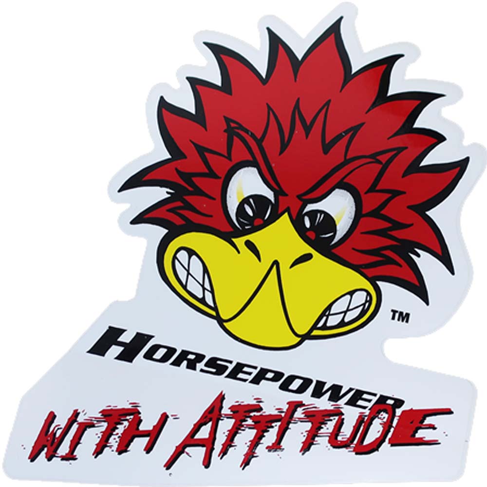 クレイスミス(CLAY SMITH)☆Clay Smith Attitude Decal ステッカー 10.5×13.5cm 正面 - モノダイレクト
