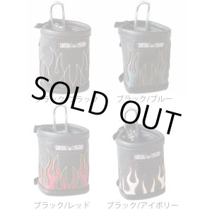 画像: JAM'SGOLD(ジャムズゴールド)★フレアーデザイン 革調カバー付 ドリンクホルダー VULGAR