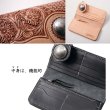 画像3: 【送料無料★WEB正規代理店】デグナー★カービングレザーウォレット/ CARVING LEATHER WALLET