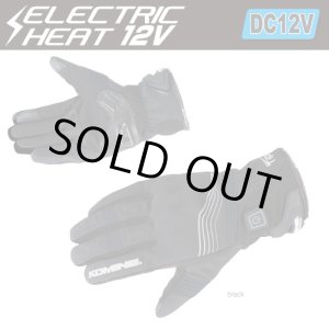 画像: 【送料無料】コミネ(KOMINE)★プロテクトエレクトリックグローブショート12V