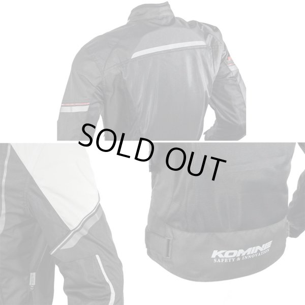 画像5: 【送料無料】コミネ(KOMINE)★JK-146 07-146 プロテクトハーフメッシュジャケット