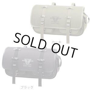 画像: 【送料無料★デグナーWEB正規代理店】 ★デグナー (DEGNER) ★ ミリタリー テイスト マフラー側 対応 テキスタイル サドルバッグ / MILITARY TASTE TEXTILE SADDLEBAG NB-183
