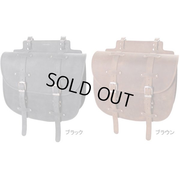 画像1: 【送料無料★デグナー認定WEB正規代理店】デグナー (DEGNER) ★ SB-64IN レザー サドルバッグ LEATHER SADDLE BAG