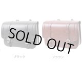 画像: 【送料無料★デグナーWEB正規代理店】デグナー (DEGNER) ★ DSB-3 シンセティック レザー サドルバッグ / SYNTHETIC LEATHER SADDLEBAG