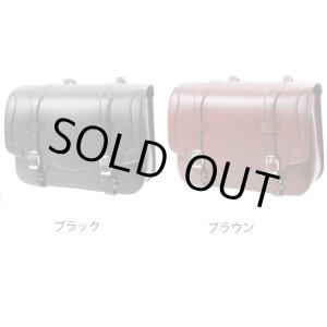画像: 【送料無料★デグナーWEB正規代理店】デグナー (DEGNER) ★ DSB-3 シンセティック レザー サドルバッグ / SYNTHETIC LEATHER SADDLEBAG
