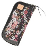 画像: 【送料無料★デグナー認定WEB正規代理店】デグナー(DEGNER)★ロングZIPウォレット/LONG ZIP WALLET 京桜/ブラック