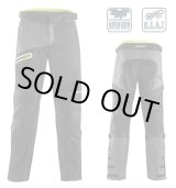 画像: 【送料無料】ラフ＆ロード ★ AC-22424 ACERBIS (アチェルビス) ★ ブーツイン・ブーツアウトができる 裾幅調整付き フリーライドパンツ ACERBIS BAGGY PANTS ブラック/イエロー AC-22424