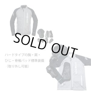 画像: 【送料無料】 ラフ&ロード (ROUGH&ROAD) ★ RR7558HP アーマージャケット ハードパッドセット 吸水速乾 UVカット