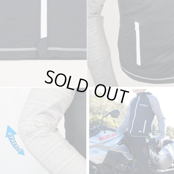 画像5: 【送料無料】ラフ＆ロード (ROUGH&ROAD) ★ RR7557HP アーマーフーディーハードパッドセット 吸水速乾 UVカット