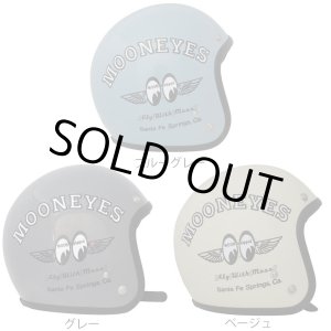 画像: 【送料無料★オリオンエース公認WEBSHOP】ムーンアイズ (MOONEYES) ★ ジェットヘルメット FLY WITH MOON SG規格(全排気量対応) ロゴ入り収納袋付 OMH-029