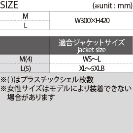 画像: コミネ(Komine) 04-679 背中用 CEバックインナープロテクター