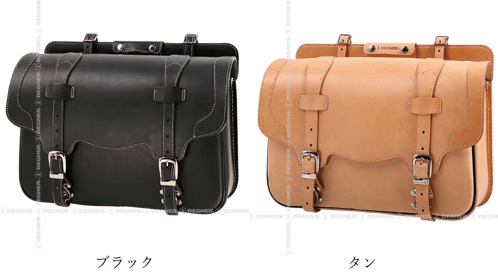 画像2: 【送料無料★WEB正規代理店】デグナー★レザーサドルバッグ/LEATHER SADDLEBAG